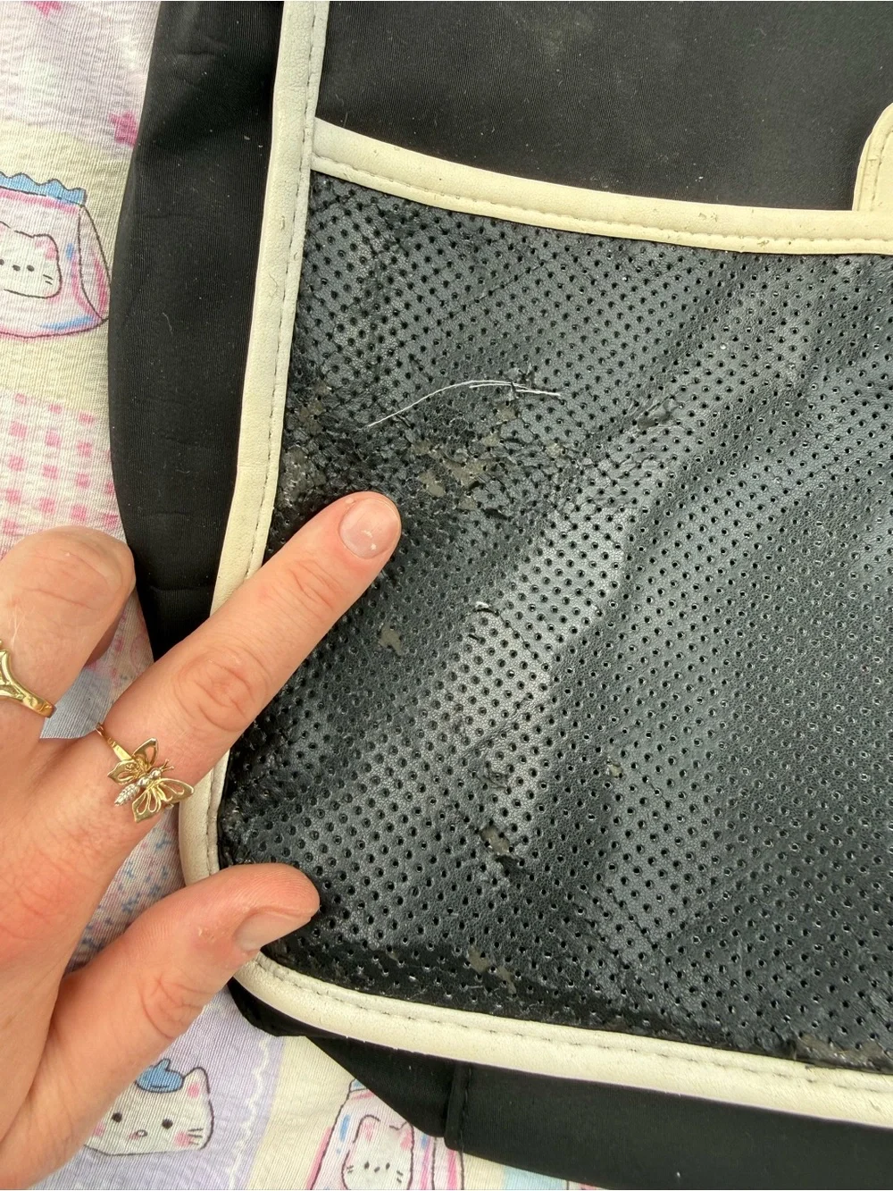 Y2K Vintage Jim Benton Messenger shoulder bad